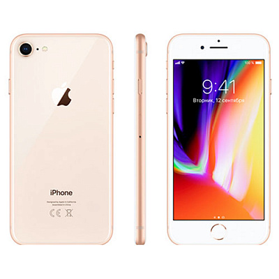 Смартфон APPLE IPHONE 8 GOLD 256Гб – фото