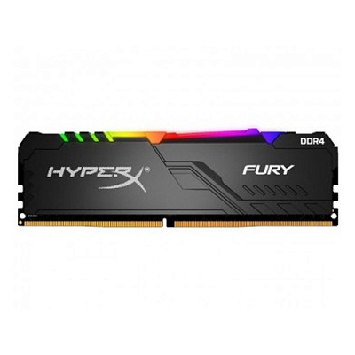 Оперативная память KINGSTON HYPERX FURY RGB HX434C16FB3A/16 DDR4 16Гб – фото