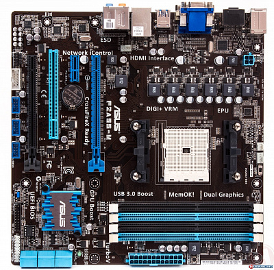 Материнская плата ASUS F2A55-M LE – фото