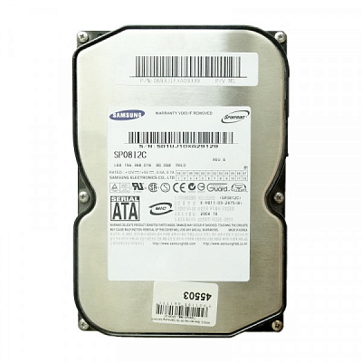 Жесткий диск SAMSUNG SP0812C 80Гб #1 – фото