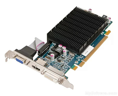 Видеокарта HIS RADEON HD7570 2Гб  – фото