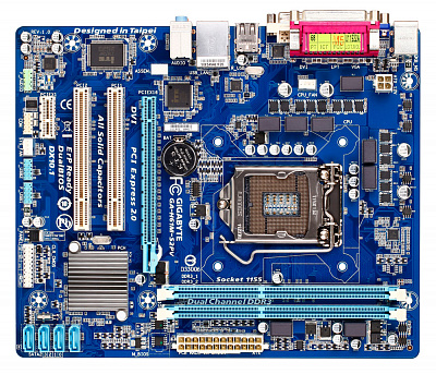 Материнская плата GIGABYTE GA-H61M-S2PV (Новая) – фото