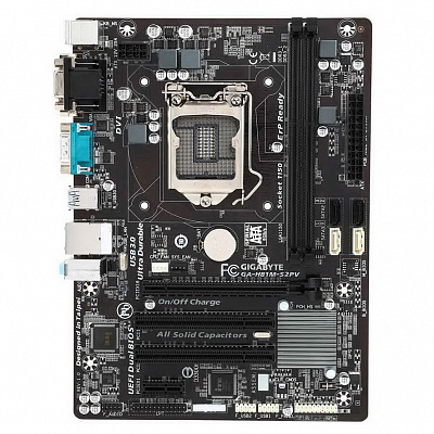 Материнская плата GIGABYTE GA-H81M-S2PV (Новая) – фото