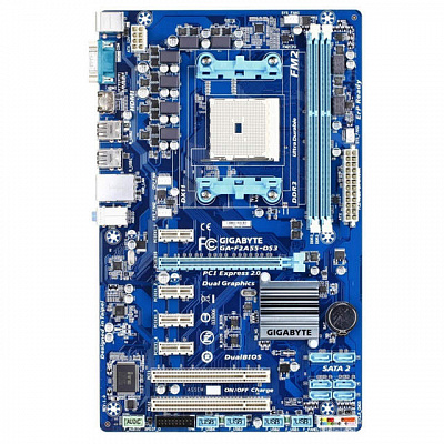 Материнская плата GIGABYTE GA-F2A55-DS3 – фото