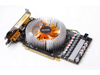 Видеокарта ZOTAC GEFORCE GTS250 1Гб – фото