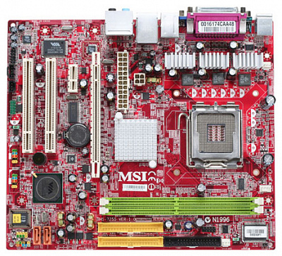 Материнская плата MSI P4M890M-L – фото