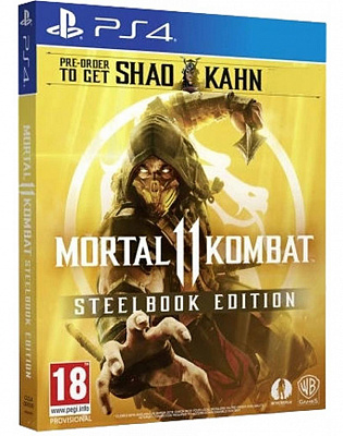 Игра MORTAL KOMBAT 11: STEELBOOK EDITION (PS4) – фото