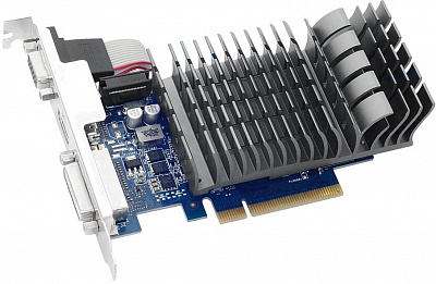 Видеокарта ASUS GEFORCE GT710 SILENT LP 1Гб – фото