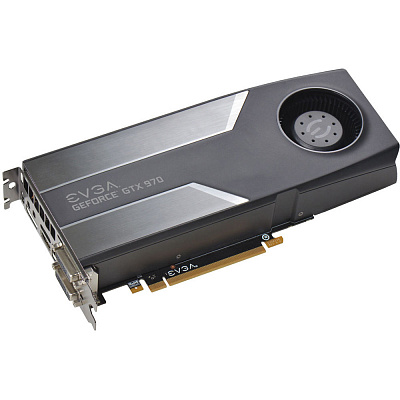 Видеокарта EVGA GEFORCE GTX970 SC 4Гб – фото