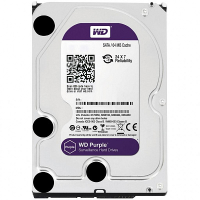 Жесткий диск WD PURPLE WD20PURX 2Тб #3 – фото