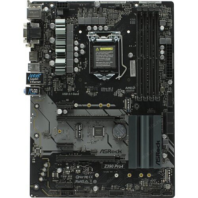 Материнская плата ASROCK Z390 PRO4 – фото
