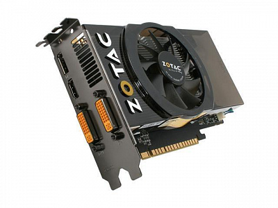 Видеокарта ZOTAC GEFORCE GTS450 1Гб – фото