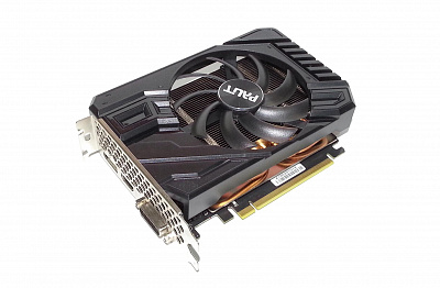 Видеокарта PALIT GEFORCE GTX1660 TI STORMX 6Гб – фото