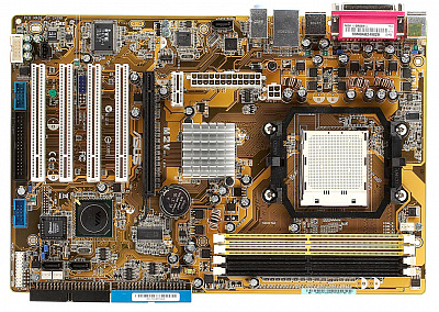 Материнская плата ASUS M2V  – фото