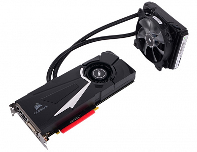 Видеокарта MSI GEFORCE GTX1070 SEA HAWK X 8Гб – фото