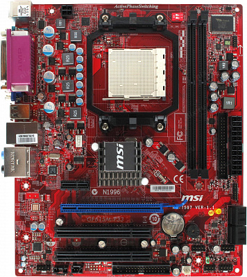 Материнская плата MSI GF615M-P33 – фото