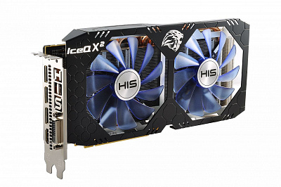 Видеокарта HIS RADEON RX 580 ICEQ X2 8Гб  – фото