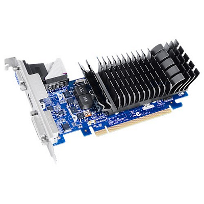 Видеокарта ASUS GEFORCE GT210 SILENT 512Мб – фото