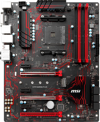 Материнская плата MSI X370 GAMING PLUS – фото