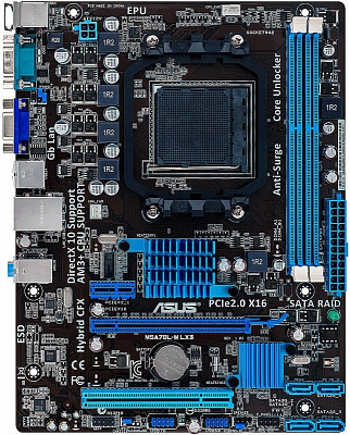 Материнская плата ASUS M5A78L-M LX – фото