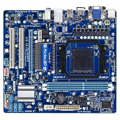Материнская плата GIGABYTE GA-880GM-D2H – фото