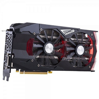 Видеокарта INNO3D GEFORCE GTX1070 HERCULEZ DESIGN 8Гб – фото