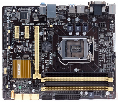 Материнская плата ASUS B85M-G – фото
