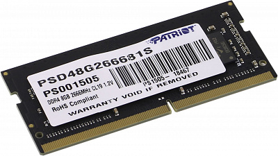 Оперативная память SO-DIMM PATRIOT PSD48G266681S DDR4 8Гб – фото