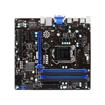 Материнская плата MSI B85M-E45 – фото