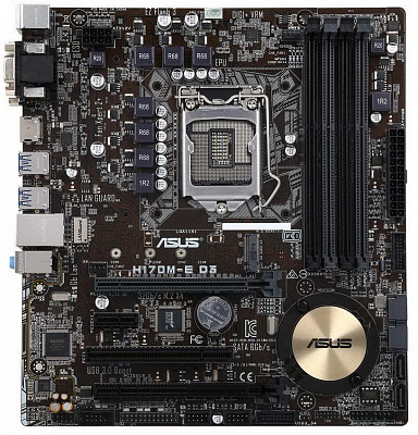 Материнская плата ASUS H170M-E D3 – фото