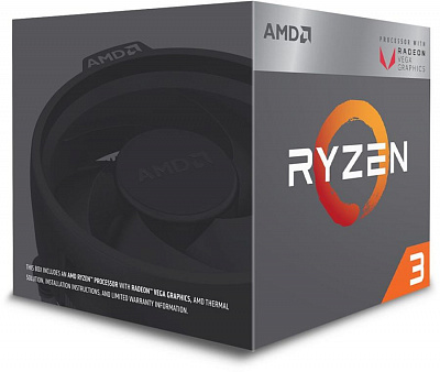 Процессор AMD RYZEN 3 2200G BOX – фото