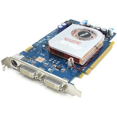Видеокарта ASUS GEFORCE 7600GT 256Мб – фото