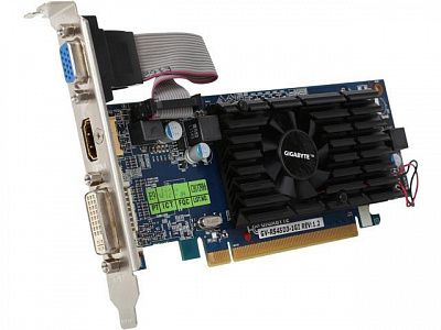 Видеокарта GIGABYTE RADEON HD5450 1Гб – фото