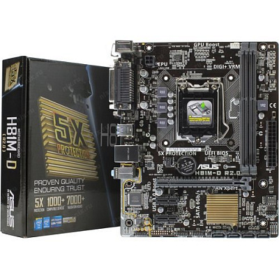 Материнская плата ASUS H81M-D R2.0 – фото