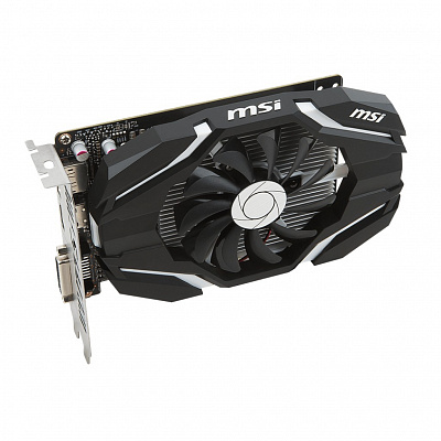 Видеокарта MSI GEFORCE GTX1050 TI OCV1 4Гб – фото