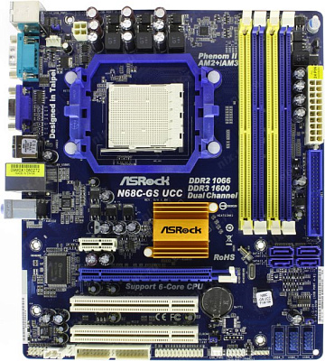 Материнская плата ASROCK N68C-GS UCC – фото