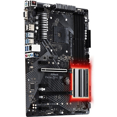 Материнская плата ASROCK FATAL1TY B450 GAMING K4 – фото