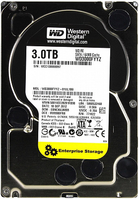 Жесткий диск WD WD3000FYYZ 3Тб #3 – фото