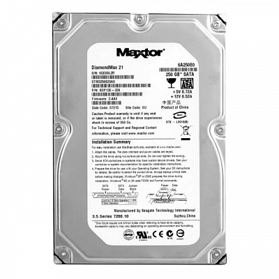 Жесткий диск MAXTOR STM3250820AS 250Гб #3 – фото