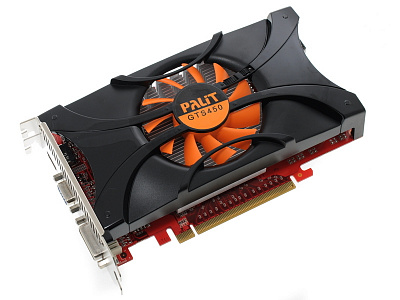 Видеокарта PALIT GEFORCE GTS450 1Гб – фото