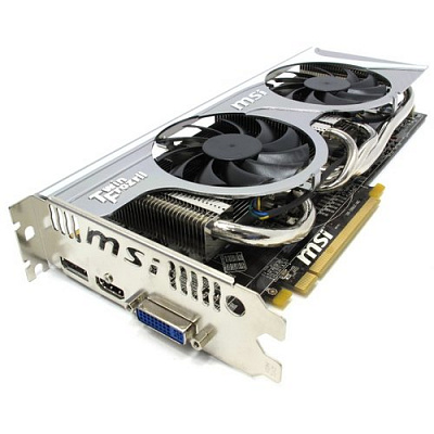 Видеокарта MSI RADEON HD5850 1Гб  – фото
