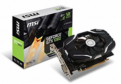 Видеокарта MSI GEFORCE GTX1060 6Гб – фото