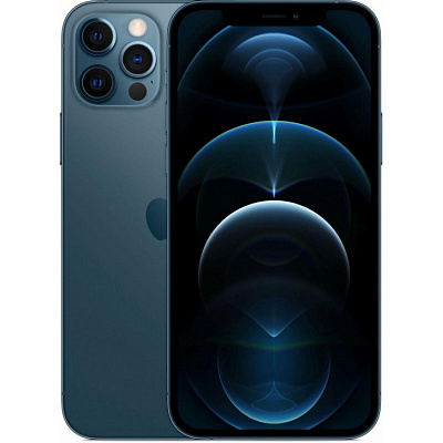 Смартфон APPLE IPHONE 12 PRO MAX 256Гб PACIFIC BLUE – фото