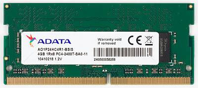 Оперативная память SO-DIMM ADATA  AO1P24HC4R1 DDR4 4Гб – фото