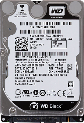 Жесткий диск для ноутбука WD WD7500BPKX 750Гб #3 – фото
