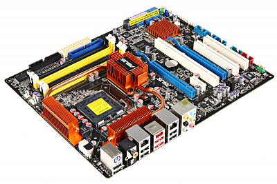 Материнская плата ASUS P5E WS PRO – фото