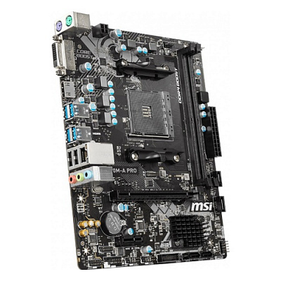 Материнская плата MSI A320M-A PRO – фото