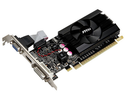 Видеокарта MSI GEFORCE GT610 LP 2Гб – фото