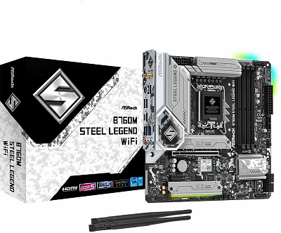 Материнская плата ASROCK B760M STEEL LEGEND WiFi – фото
