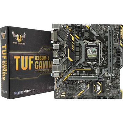 Материнская плата ASUS TUF B360M-E GAMING – фото